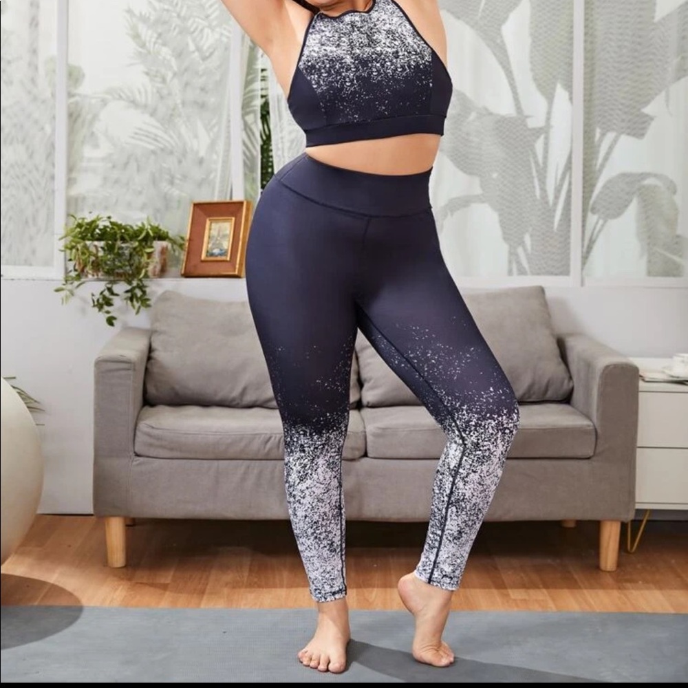 Plus size activewear set 2XL